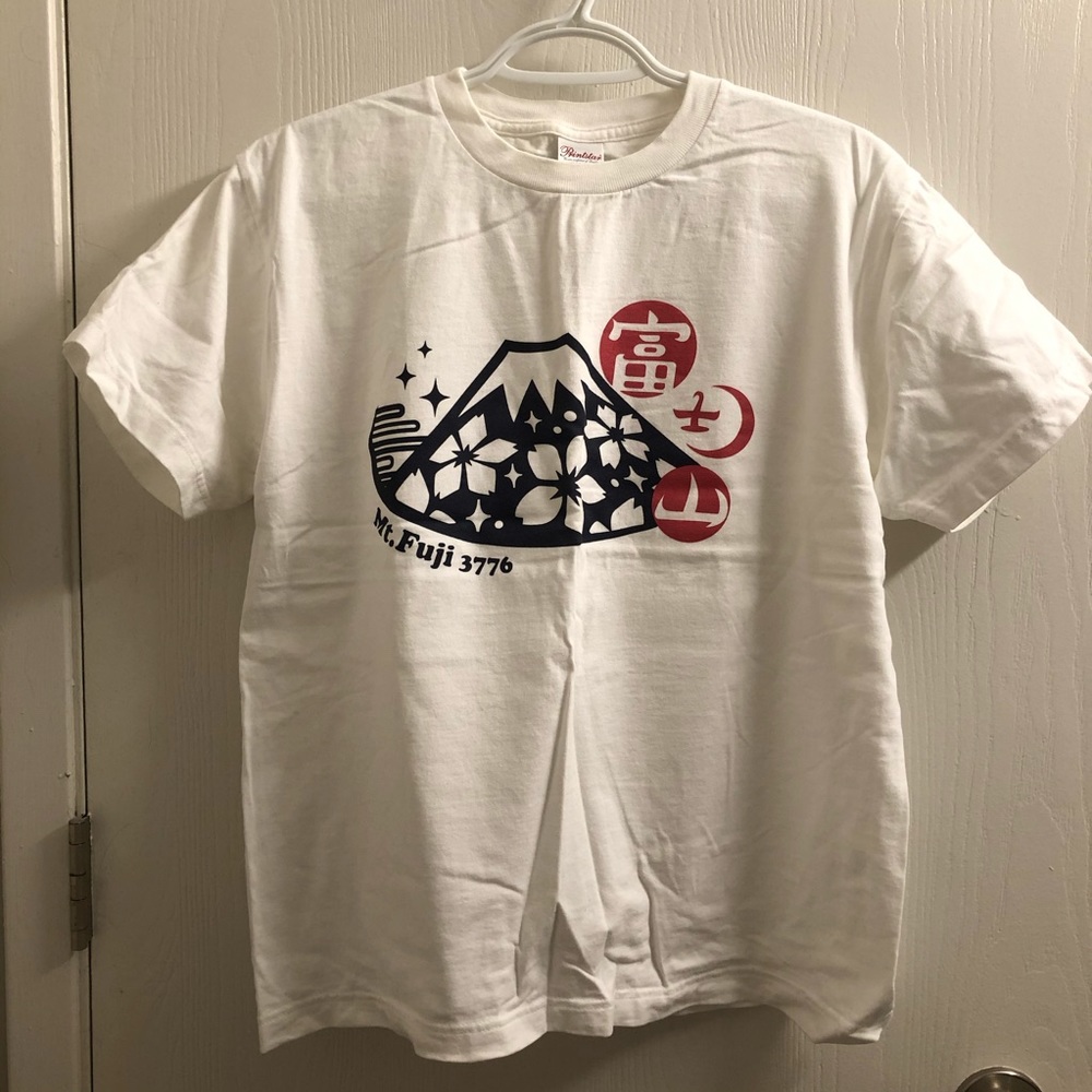 Men’s relaxed box cut crew neck white T-shirt